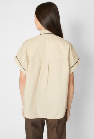 Pomandere Cotton Shirt Vanilla