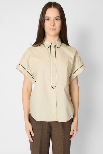 Pomandere Cotton Shirt Vanilla