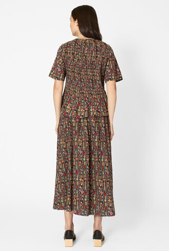 The Great The Smocked Flounce Top Garland