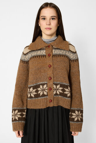 The Great The Nordic Scholar Cardigan Hickory Fair