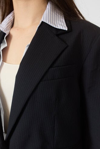 WE-AR4 The Bar Blazer Midnight Stripe