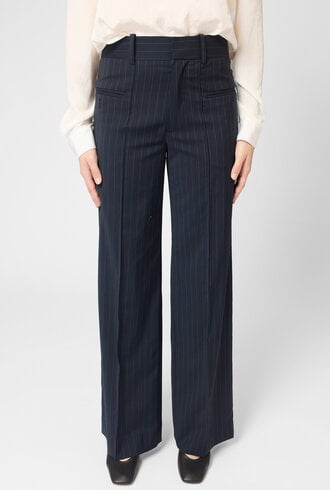 WE-AR4 The Avenue Pant Navy Stripe