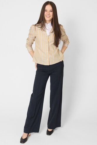 WE-AR4 The Freestyle Shirt Tan Stripe