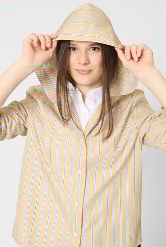 WE-AR4 The Freestyle Shirt Tan Stripe