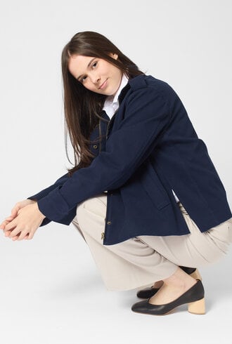 WE-AR4 The Split Jacket Navy