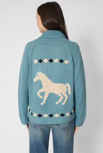 The Great The Stable Lodge Cardigan Black Bell