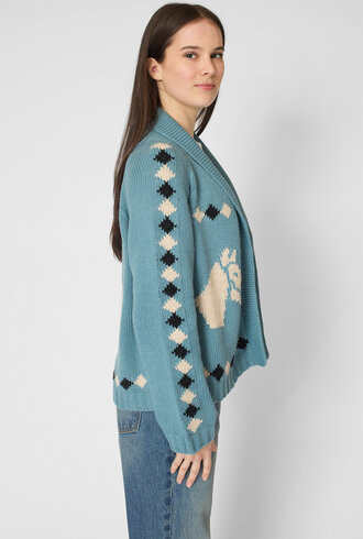 The Great The Stable Lodge Cardigan Black Bell