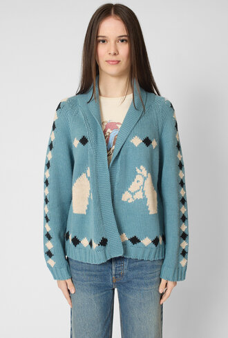 The Great The Stable Lodge Cardigan Black Bell