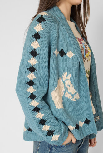 The Great The Stable Lodge Cardigan Black Bell