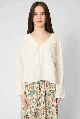 The Great The Harper Top White