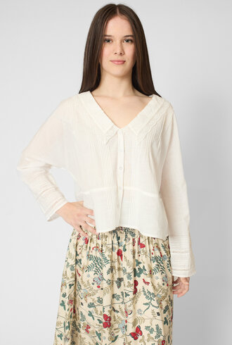 The Great The Harper Top White