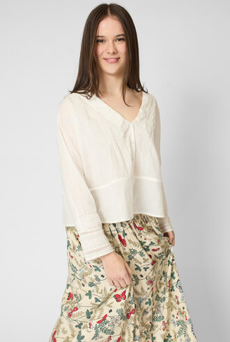 The Great The Harper Top White