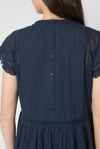 The Great The Sonnet Dress Navy