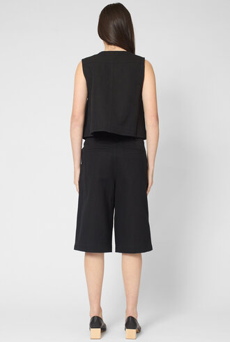 Apiece Apart Godet Tank Black