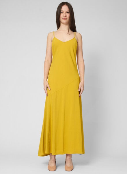 Apiece Apart Kasimira Bias Slip Dress Golden