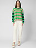 Xirena Lela Sweater Greenfinch Stripe
