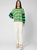 Xirena Lela Sweater Greenfinch Stripe