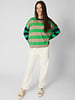 Xirena Lela Sweater Greenfinch Stripe