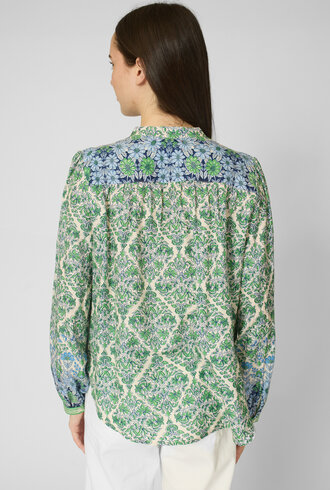 Xirena Faye Shirt Blue Mint