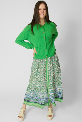 Xirena Lillian Cardigan Agave Green