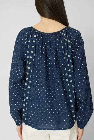 Xirena Willa Top Navy