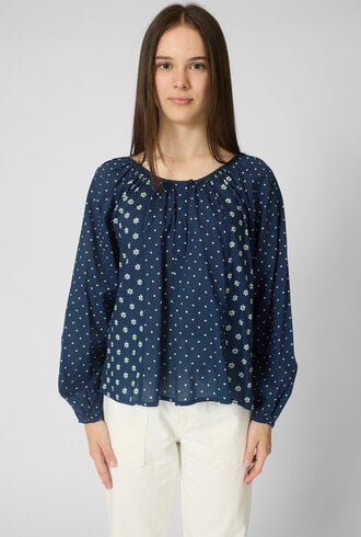 Xirena Willa Top Navy