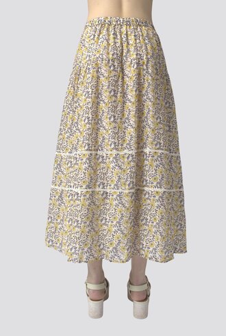 Xirena Agatha Skirt Sun Petals
