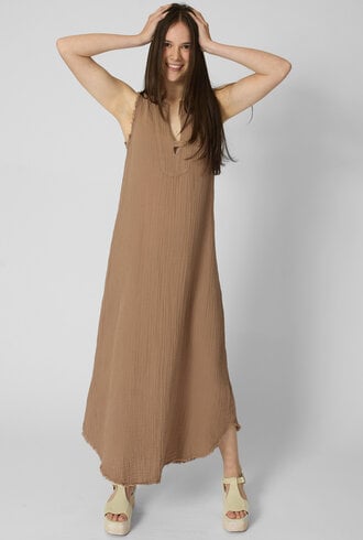 Xirena Preslyn Dress Ash Brown