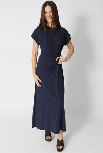Apiece Apart Volta Dress Navy