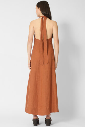 Apiece Apart Salome Halter Maxi Harissa