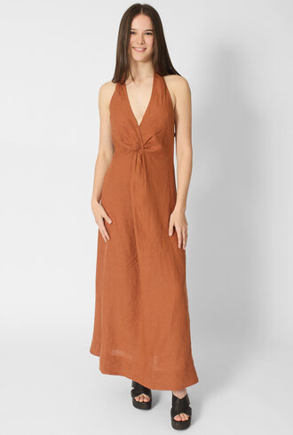 Apiece Apart Salome Halter Maxi Harissa
