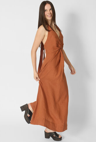 Apiece Apart Salome Halter Maxi Harissa