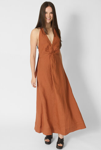 Apiece Apart Salome Halter Maxi Harissa