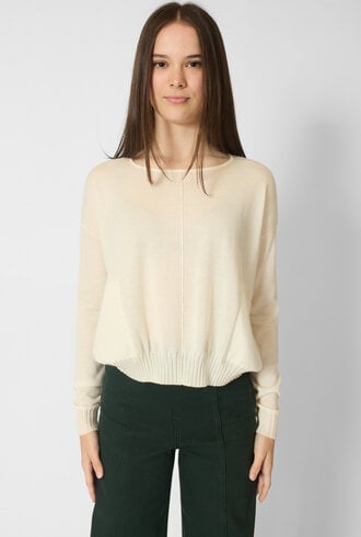 MJW. Fine Cashmere Pullover Natural