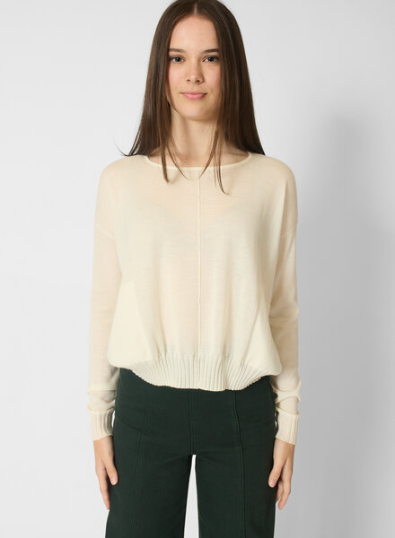 MJW. Fine Cashmere Pullover Natural