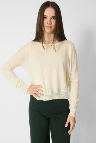 MJW. Fine Cashmere Pullover Natural