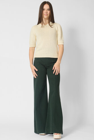 MJW. Chunky Cotton Sweater Natural