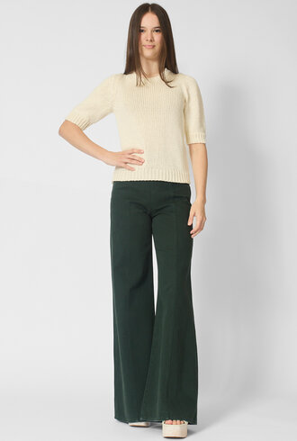 MJW. Chunky Cotton Sweater Natural