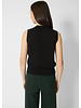 MJW. Organic Cotton Vest Black