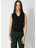 MJW. Organic Cotton Vest Black