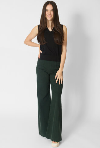 MJW. Organic Cotton Vest Black