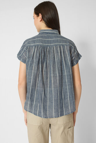 Bsbee Dayton Shirt Denim Stripe