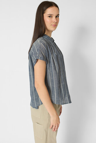 Bsbee Dayton Shirt Denim Stripe