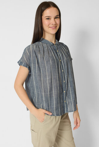 Bsbee Dayton Shirt Denim Stripe