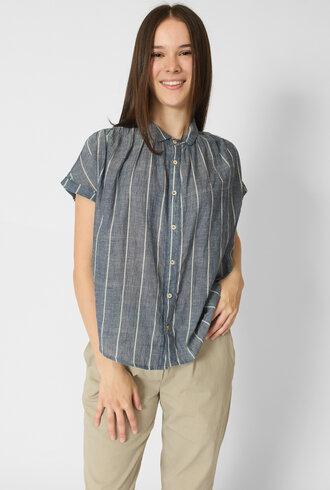Bsbee Dayton Shirt Denim Stripe