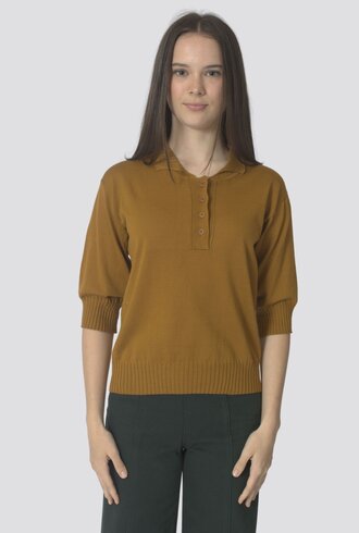 MJW. Pima Cotton Polo Toast