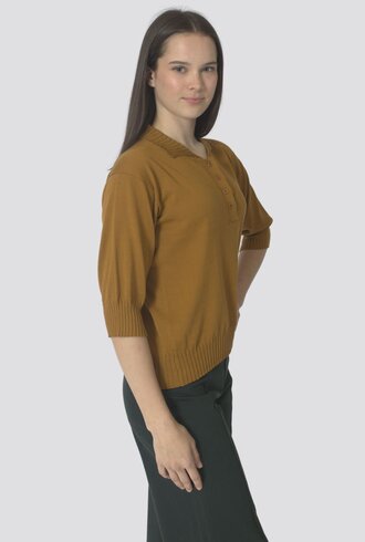 MJW. Pima Cotton Polo Toast