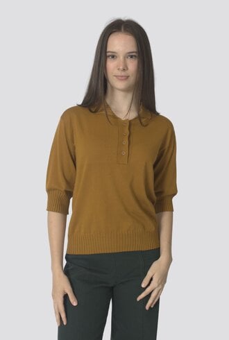 MJW. Pima Cotton Polo Toast