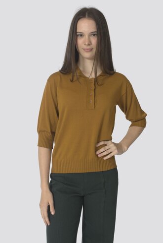 MJW. Pima Cotton Polo Toast