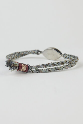 Patricia Arango Mini Evil Eye Bracelet Lapis